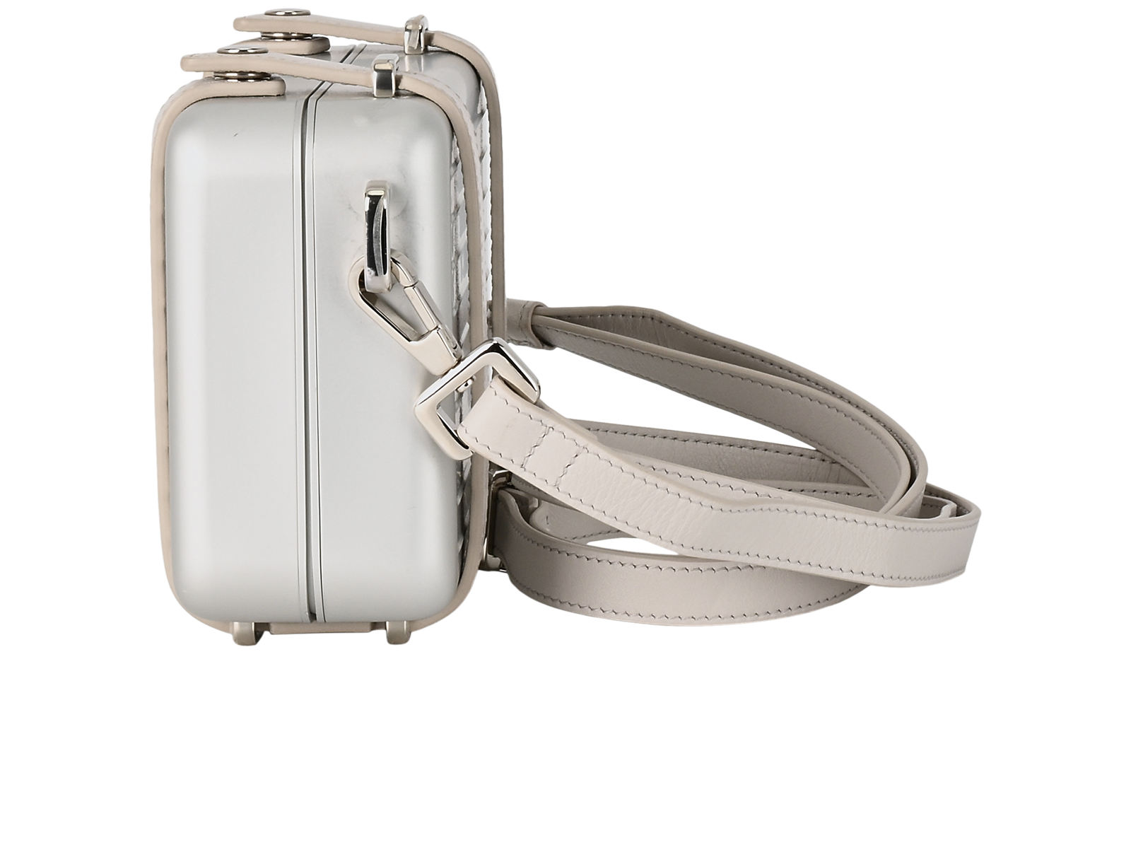 Rimowa Amenity Kit, &pound;1,100, Handbags, Silver, Leather, Bottom view